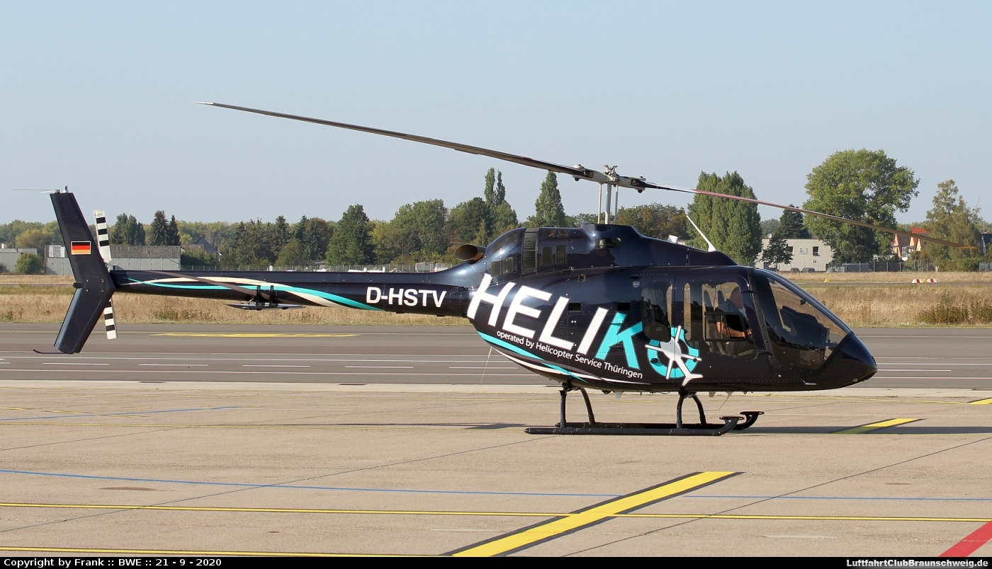 Hubschrauber Trainingsflug BELL B505