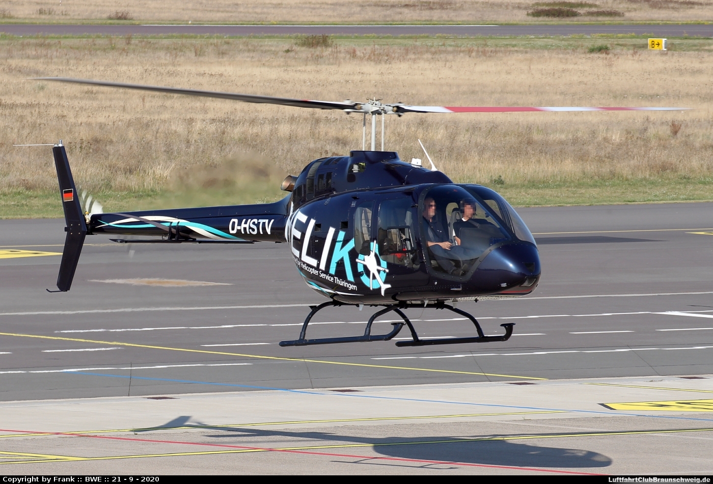 Hubschrauber Trainingsflug BELL B505