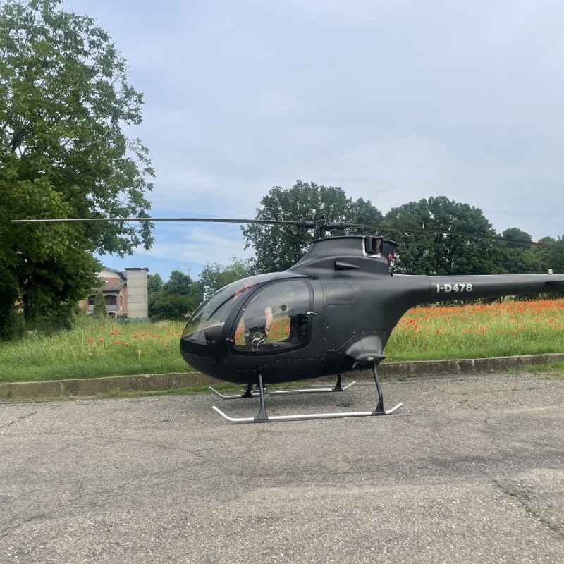 Trainingsflug mit UL Hubschrauber Typ FAMA K216