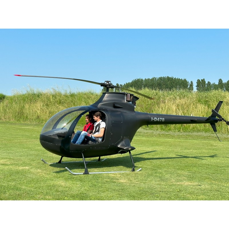 Trainingsflug mit UL Hubschrauber Typ FAMA K216