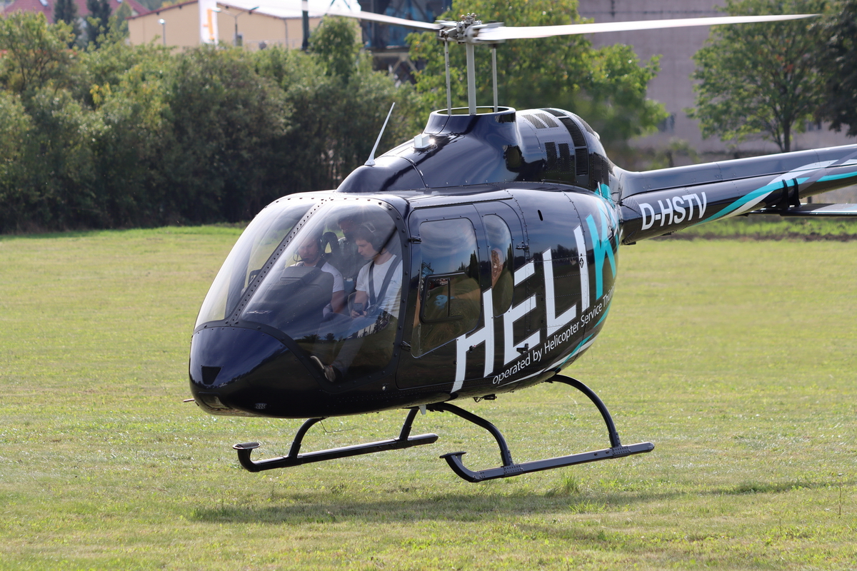 Hubschrauber Trainingsflug BELL B505