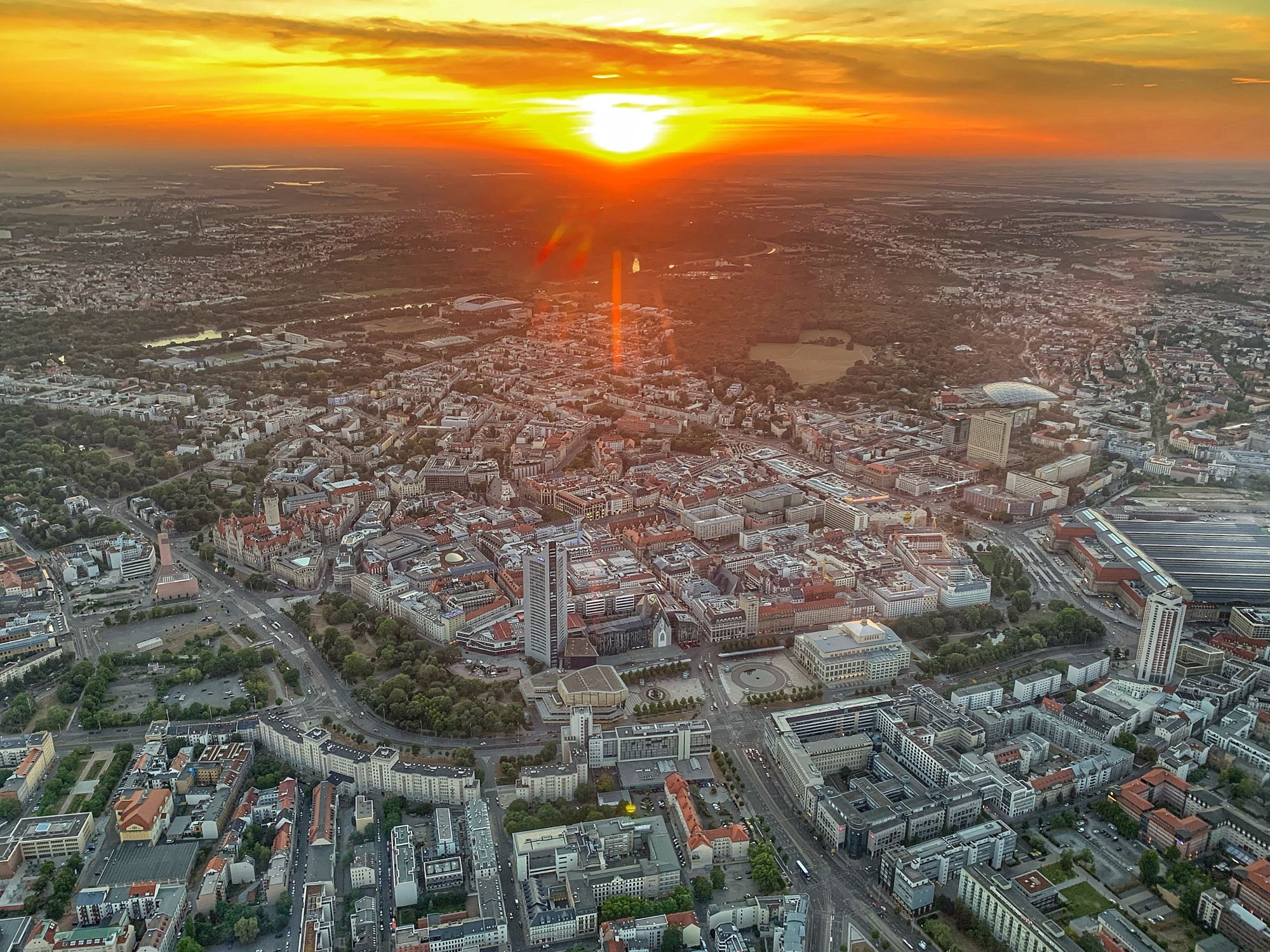 Rundflug mit dem Flugzeug 15 Minuten ab Flugplatz Taucha