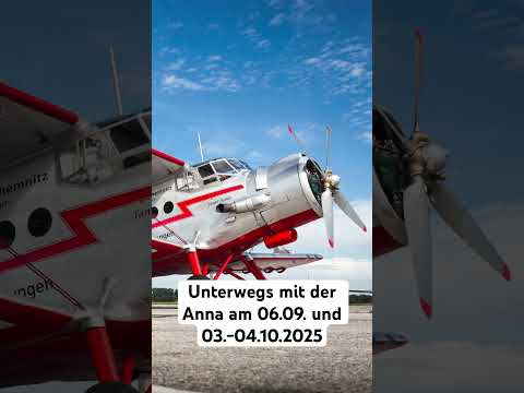 Rundflug mit der Antonov AN-2 ab Flugplatz Taucha