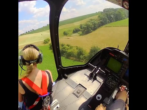 Hubschrauber Actionflug
